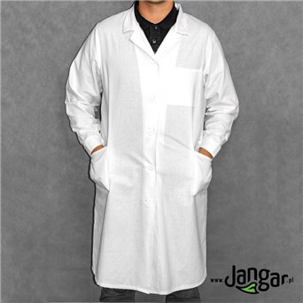 Protective apron, white S