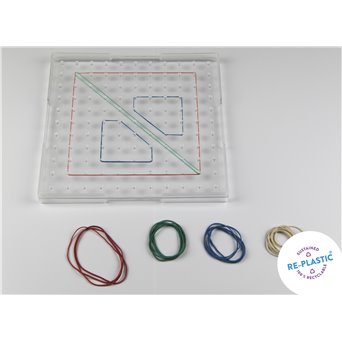 Geoplan transparentny 11x11, 23 cm