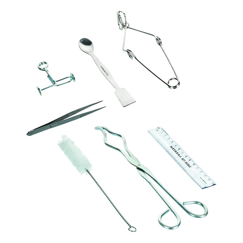 Laboratory instrument set, 7-piece