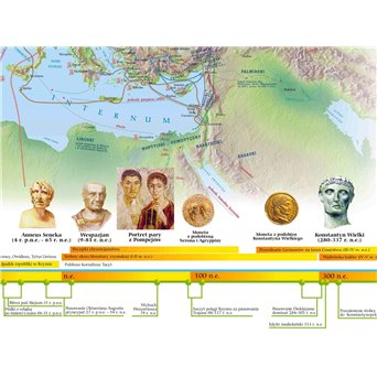 Wall map: DUO Ancient Rome - country and culture