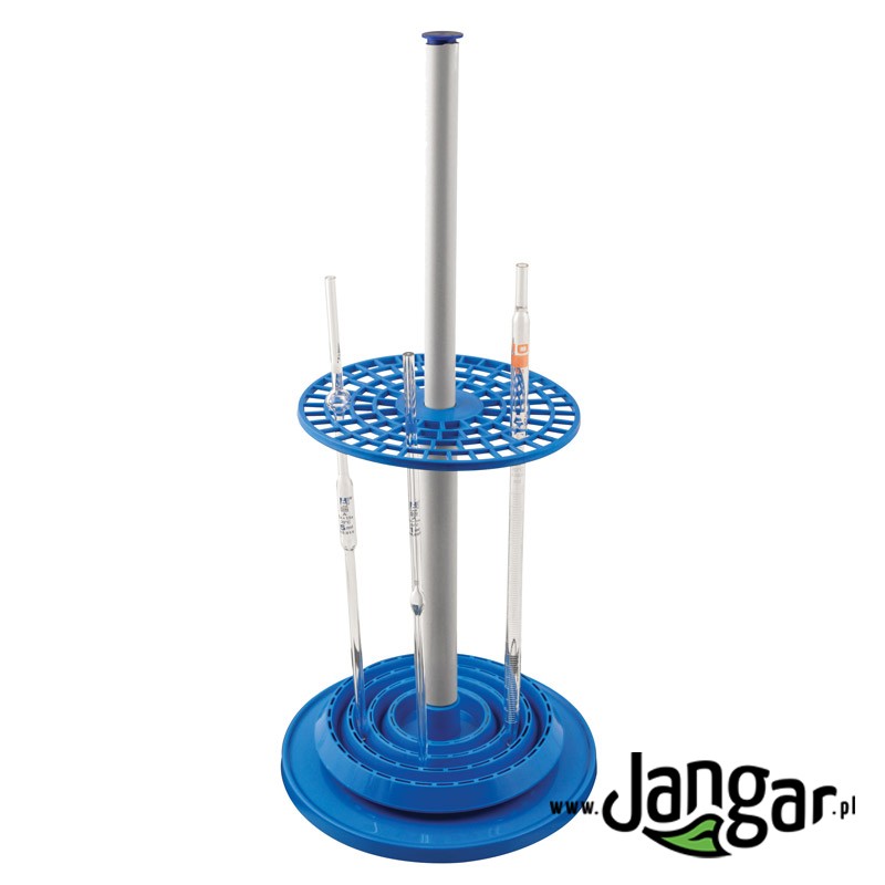 Rotary pipette rack