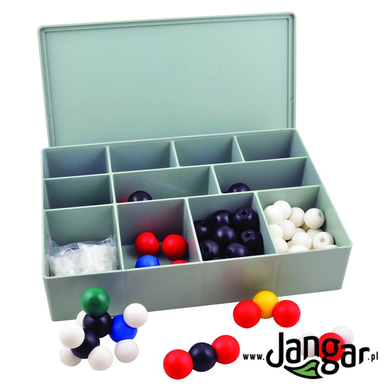 Atoms models - organic and inorganic chemistry kit (85 atoms)