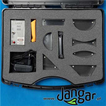 Magnetic set for geometric optics with diode laser, in a suitcase I