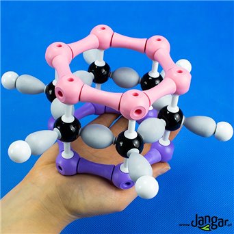 Model of benzene, ethane, ethene, ethin - jangar.pl