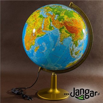 Large physical globe, diameter 42 cm - jangar.pl