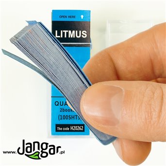 Litmus paper, blue 100 pcs. - jangar.pl