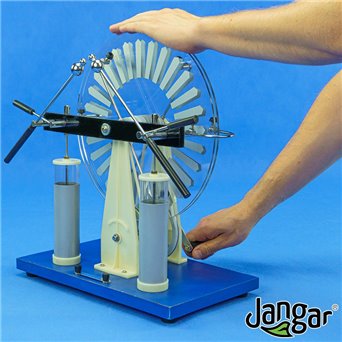 Electrostatic machine (Wimshurst) - jangar.pl