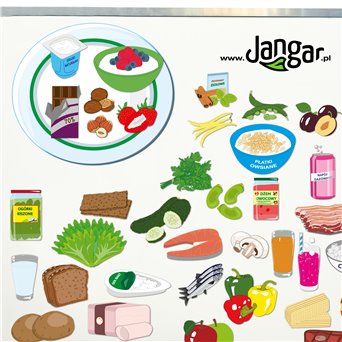 Eat wisely - Healthy food on your plate with dietary recommendations (151 items) - jangar.pl