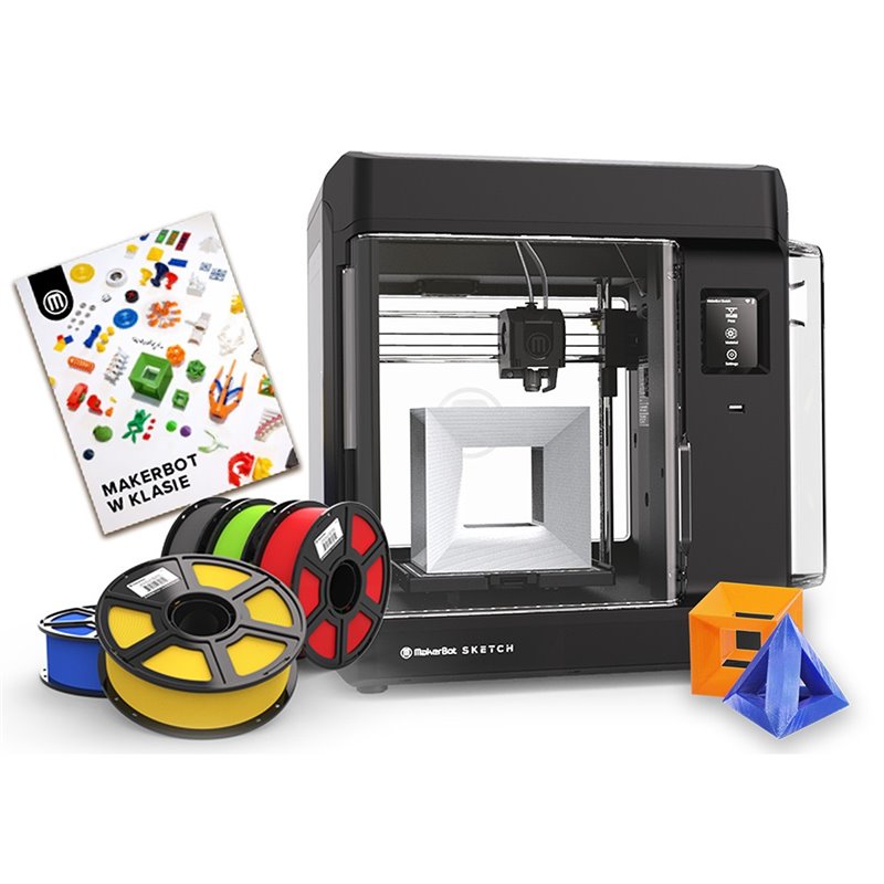 Drukarka 3D MakerBot Sketch - pakiet edukacyjny 0%VAT dla Szkół