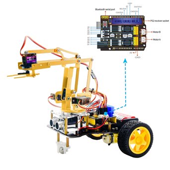 ATOROBOT: Mechanical robot arm on chassis - jangar.pl