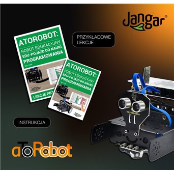 ATOROBOT: EDU-VEHICLE robot for graphic programming C Arduino - jangar.pl