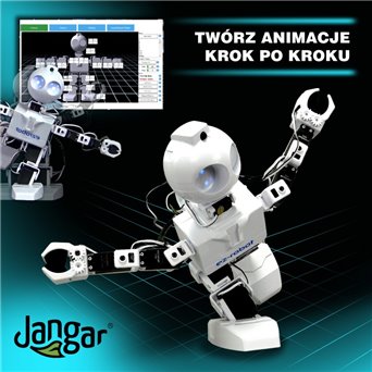 Educational programmable robot creating animation step by step  - jangar.pl