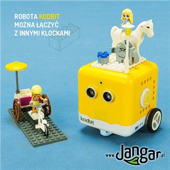 Robot edukacyjny KODBIT: Sprytna kostka do nauki programowania