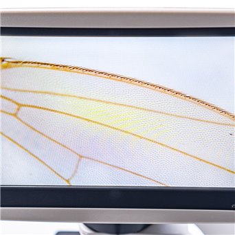 Mikroskop biologiczny 400x-LED z ekranem LCD 7" i stolikiem mechanicznym