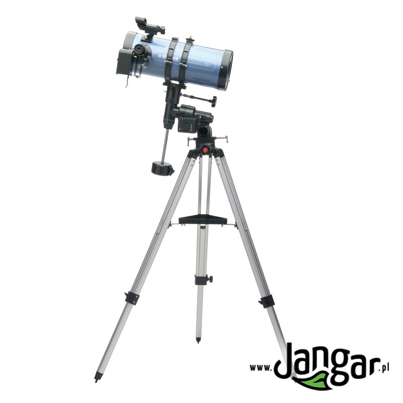 Newton 130/1000 telescope with tripod and AZ smartphone adapter