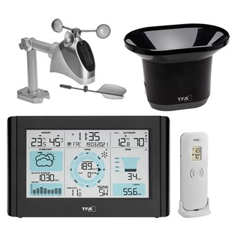 Bezprzewodowa stacja pogody z oprzyrządowaniem zewnętrznym WEATHER PRO