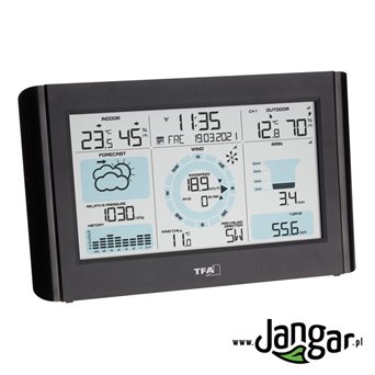 Wireless weather station with WEATHER PRO outdoor instrumentation