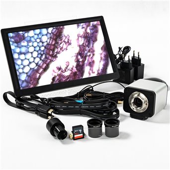 UHD-4K Lite microscope camera with 11.6" HD screen