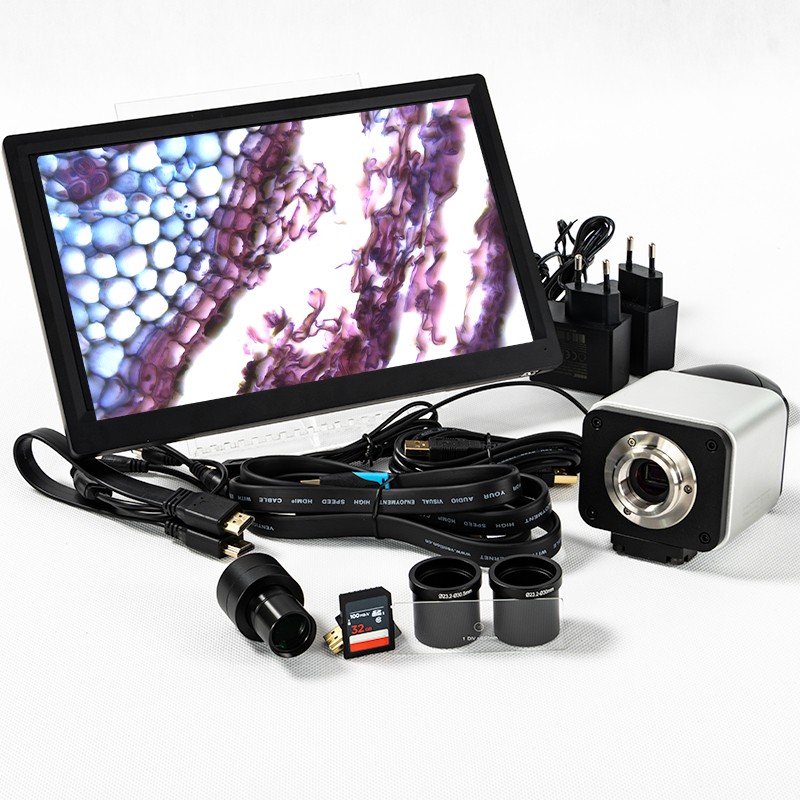 UHD-4K Lite microscope camera with 11.6" HD screen