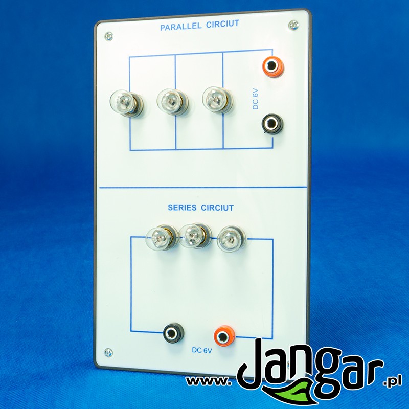 Serial and parallel connection – demonstration model