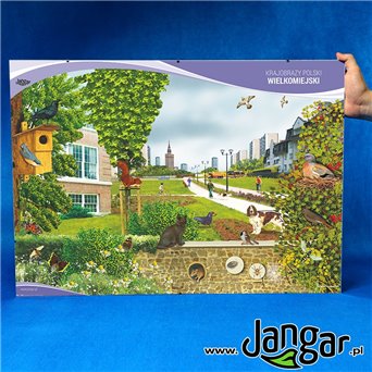 Anti-frame board: Landscapes of Poland - Greater Poland, 70x50 cm