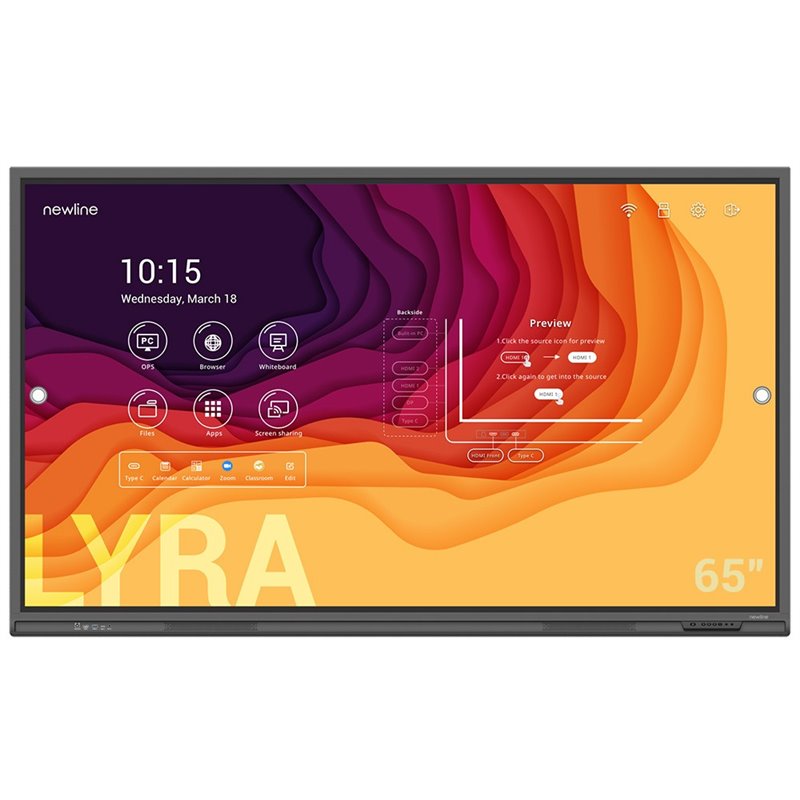 Interactive monitor Newline LYRA 65"