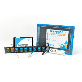 GOsensor. Nature 1. Neulog measuring sensors for Ecolab with tablet