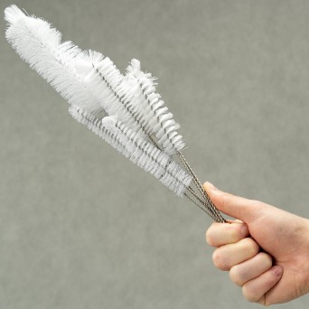 Basic Laboratory Brushes for glass - set of 6 different