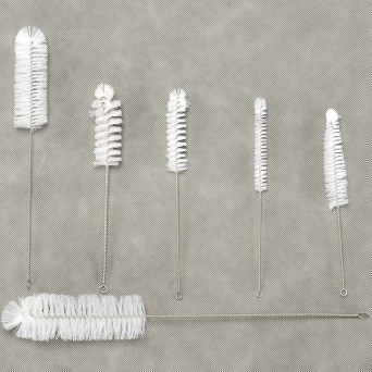 Basic Laboratory Brushes for glass - set of 6 different