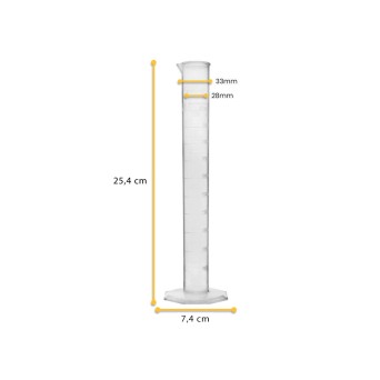 Cylinder miarowy PP, 100 ml