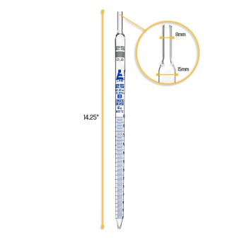 Multidimensional pipette, 25 ml Borosilicate