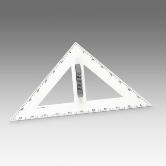 Board set square (45-45-90) – magnetic version (II)