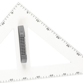 Board set square (45-45-90) – magnetic version (II)