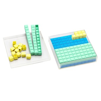 Counting to 100 – Complete Set of Tiles and Cubes