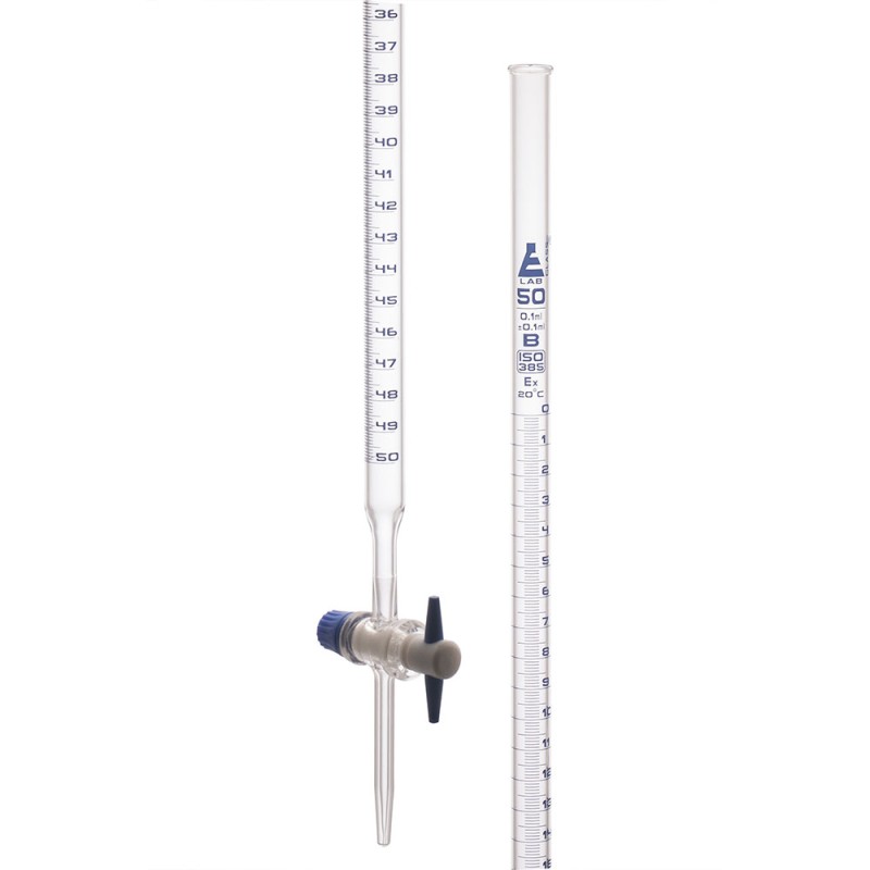 Burette with Teflon tap, 50 ml