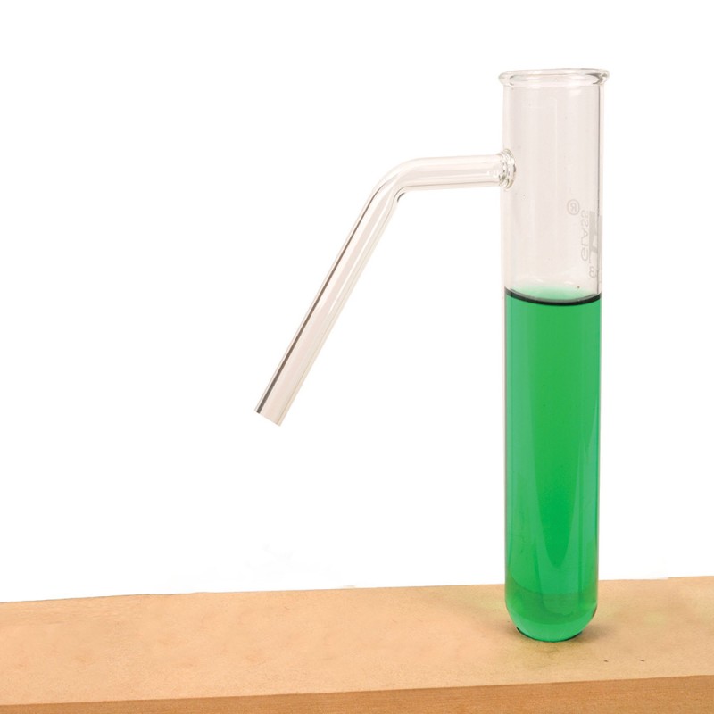 Glass tube with tube and drain tube, cpl. 3