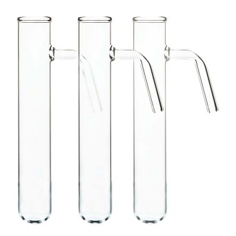 Glass tube with tube and drain tube, cpl. 3