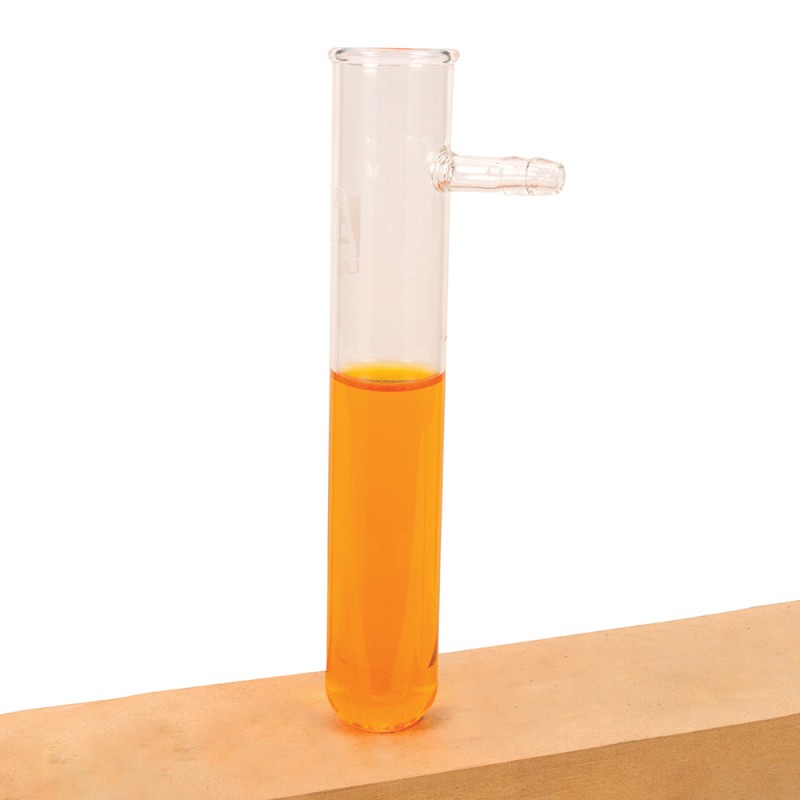 Glass tube with a tube, cpl. 3