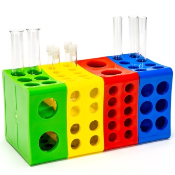 Modular Polypropylene Multi-Stand for Test Tubes