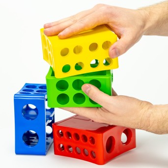 Modular Polypropylene Multi-Stand for Test Tubes