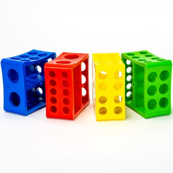 Modular Polypropylene Multi-Stand for Test Tubes