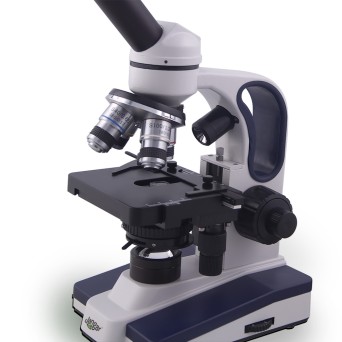 School microscope 40x-1000x Duo-LED wireless