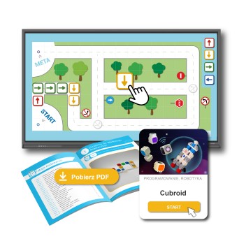 CUBROID classroom programming - educational set (for 6 groups)