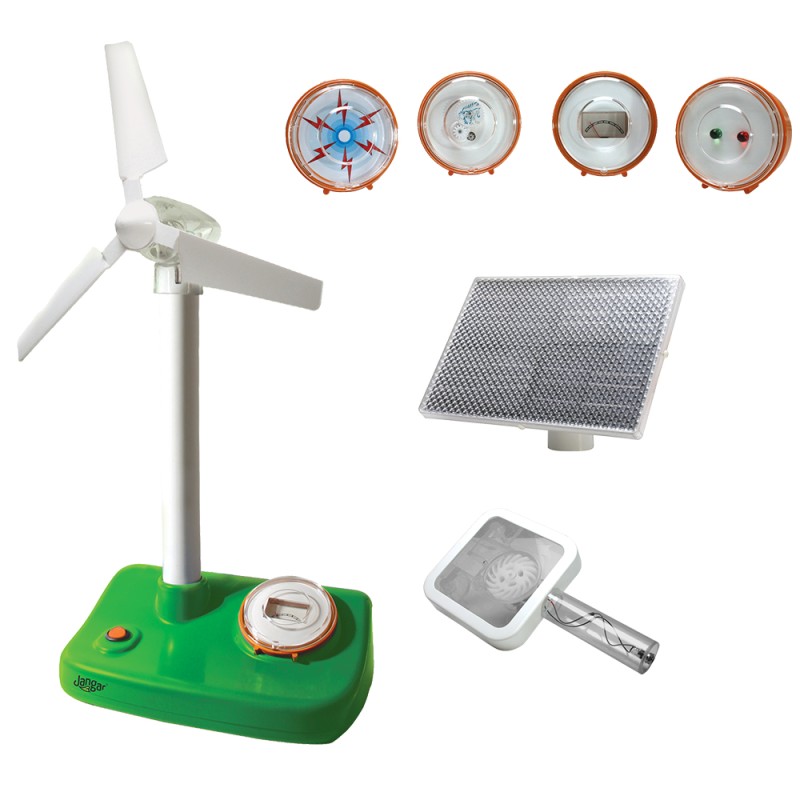 Renewable Energy Water-Wind Sun - a demonstration model