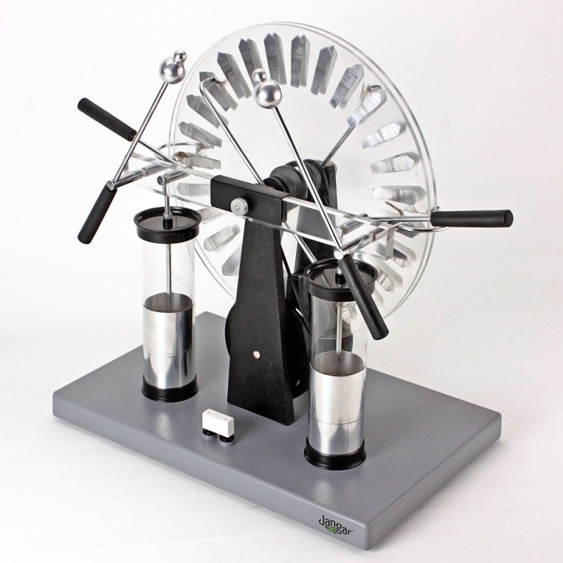 Electrostatic machine (in. Wimshurst machine)