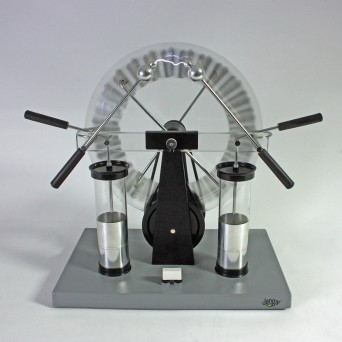 Electrostatic machine (in. Wimshurst machine)