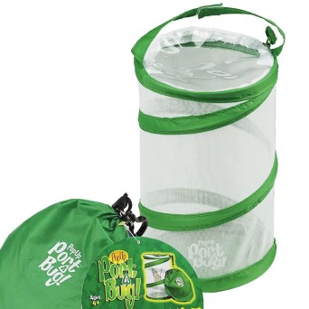 Foldable Mesh Insect Container