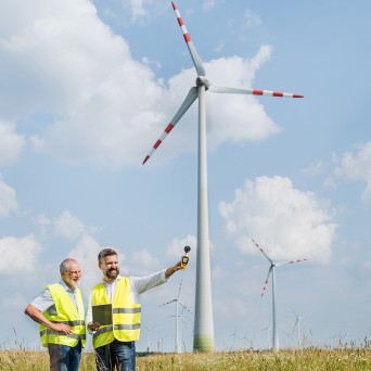 Miernik prędkości wiatru i temperatury WIND BEE, z wyświetlaczem elektronicznym