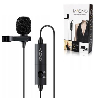 Profesjonalny mikrofon krawatowy MAONO AU-100 DSLR