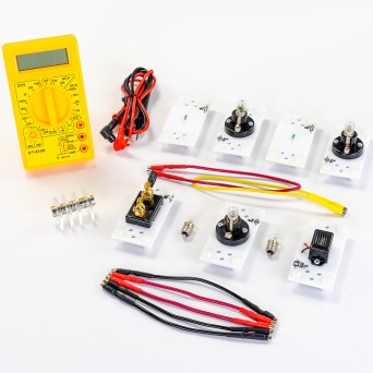 Simple electrical circuits with multimeter